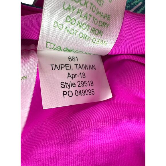 Lilly Pulitzer Luxletic Aila Meryl Nylon Skort Sz S Mandevilla Pink Extra Lucky - Picture 12 of 12